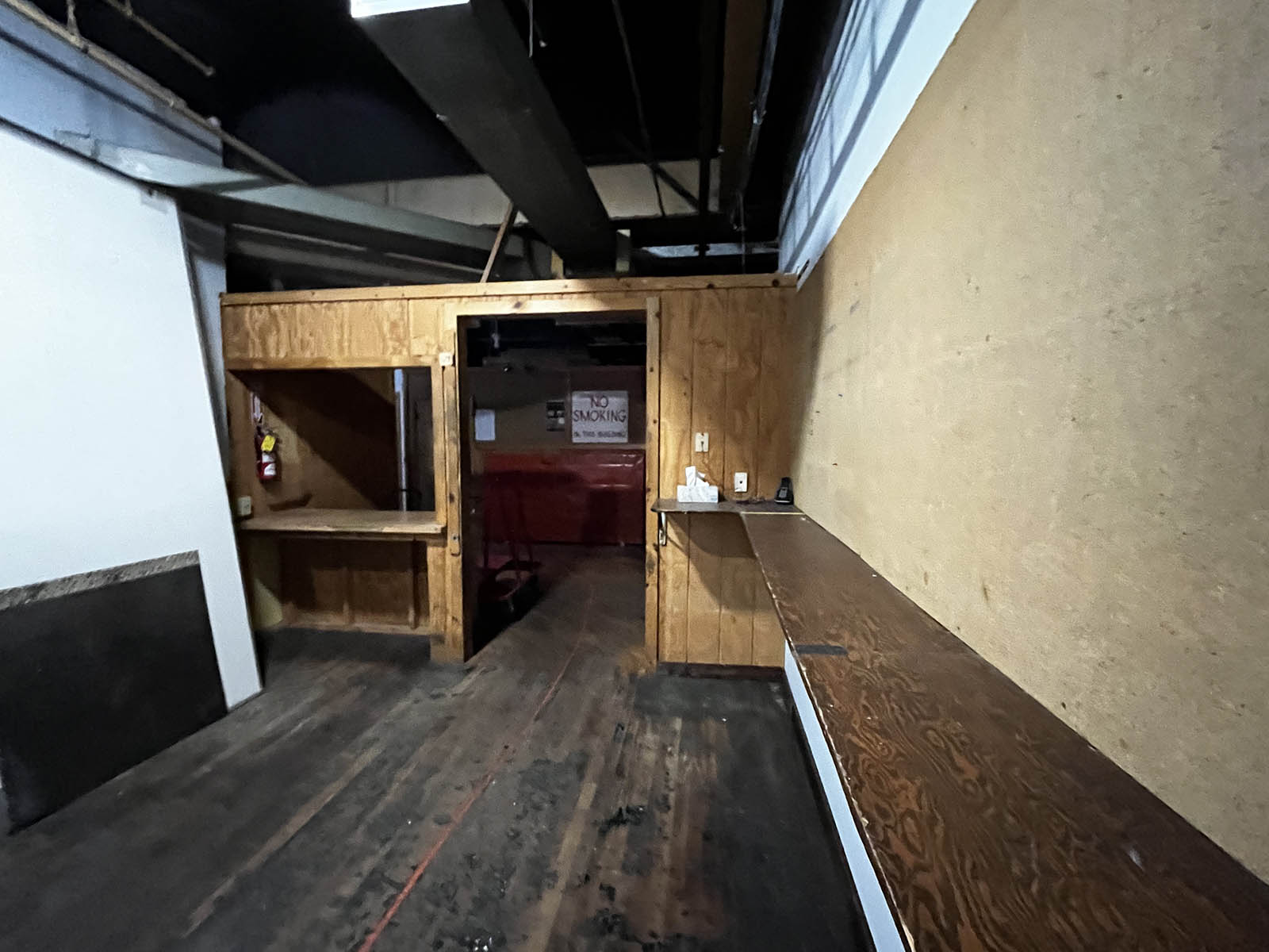 The Select Sound public-facing counter area